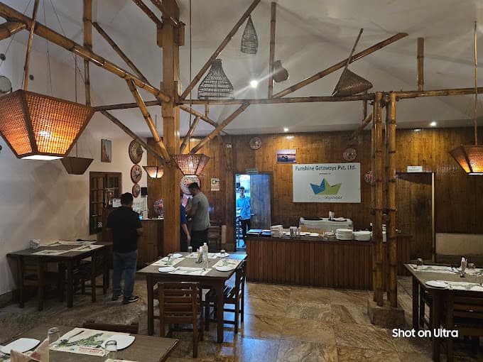 Modern and elegant interior of Heritage jaysagar restaurant